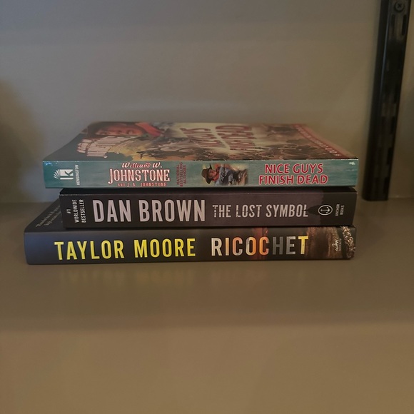 Other - Book Set: Nice Guys Finish Dead, The Lost Symbol, Ricochet